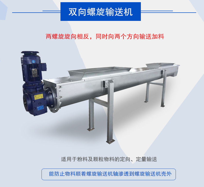 雙向螺旋輸送機介紹